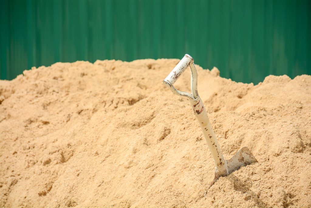 How much is it for 1 ton of sand