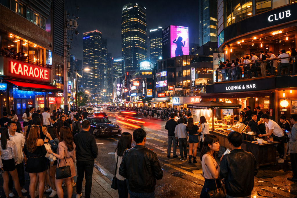 Things to Do in Gangnam After Dark on a Weekend